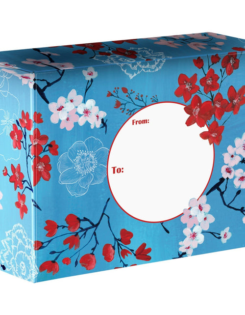 Load image into Gallery viewer, Drifting Blossoms Small Floral Printed Gift Mailing Boxes by Present Paper

