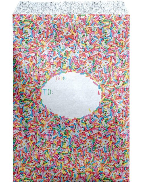 Load image into Gallery viewer, Small Birthday Printed Padded Mailing Envelopes, Sprinkles by Present Paper
