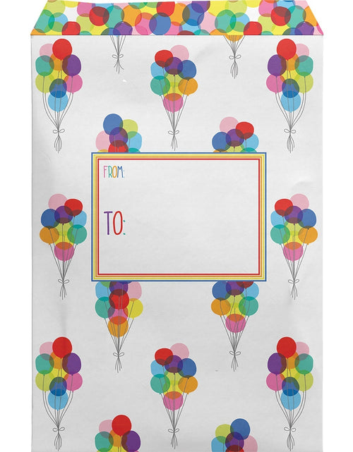 Load image into Gallery viewer, Small Printed Padded Mailing Envelopes, Bunch of Balloons by Present Paper
