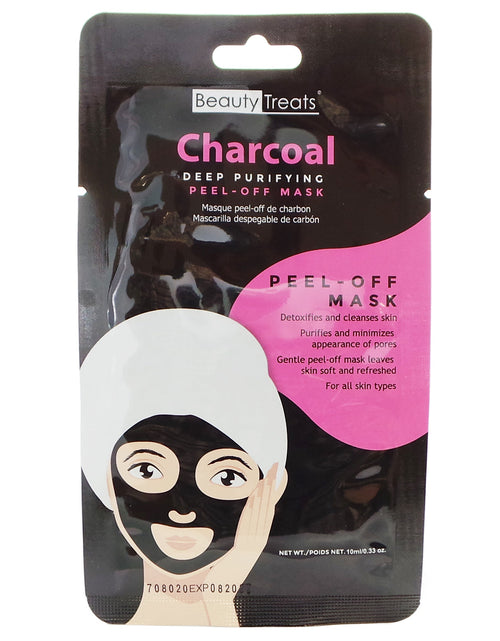 Load image into Gallery viewer, BEAUTY TREATS Deep Purifying Peel-Off Charcoal Mask
