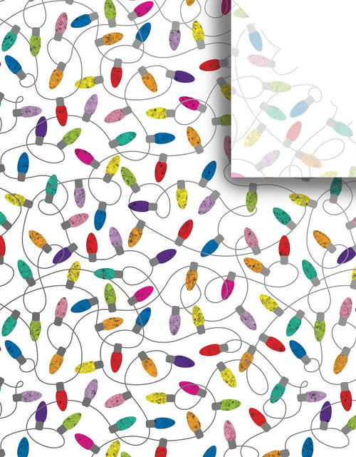 Load image into Gallery viewer, String of Lights 20" x 30" Christmas Gift Tissue Paper by Present Paper
