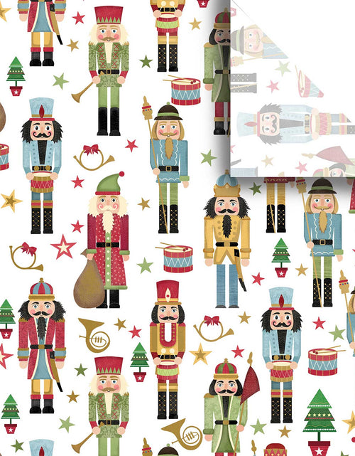 Load image into Gallery viewer, Nutcracker 20" x 30" Christmas Gift Tissue Paper by Present Paper
