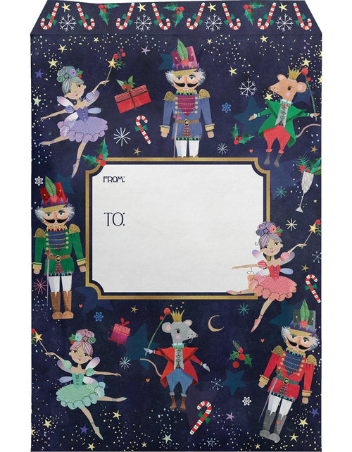 Load image into Gallery viewer, Small Christmas Printed Padded Mailing Envelopes, Nutcracker Ballet by Present Paper
