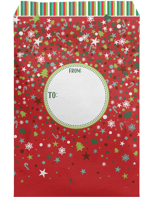 Load image into Gallery viewer, Small Christmas Printed Padded Mailing Envelopes, Party Time by Present Paper
