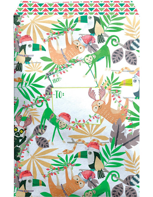 Load image into Gallery viewer, Small Christmas Printed Padded Mailing Envelopes, Holiday Break by Present Paper

