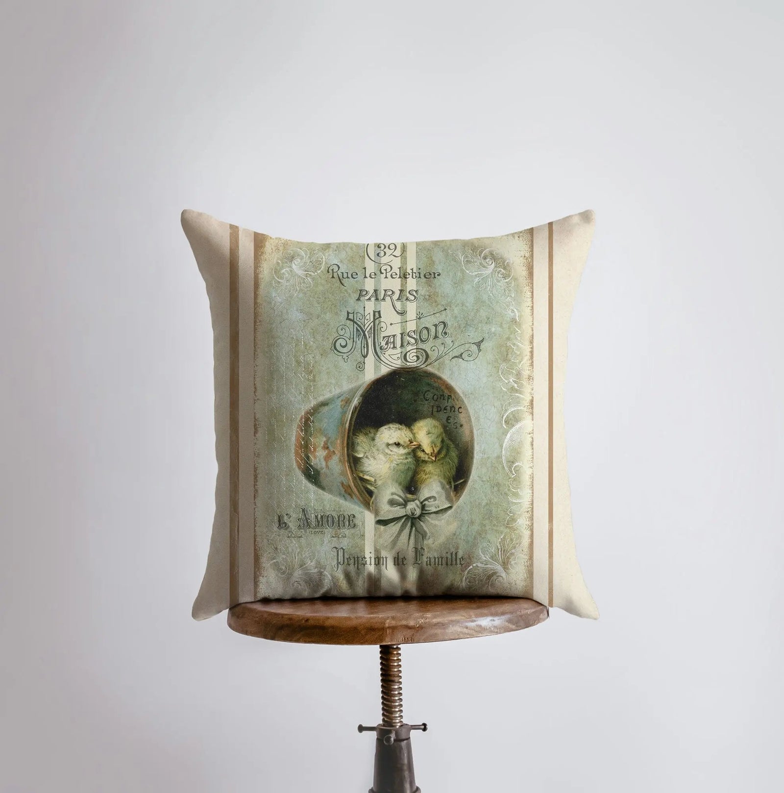 Baby Chicks | Farmhouse Decor | Home Décor | Farm House Decor | Decorative Bird Pillows | Animal Print Decorative Pillow | Pillow | Gift by UniikPillows