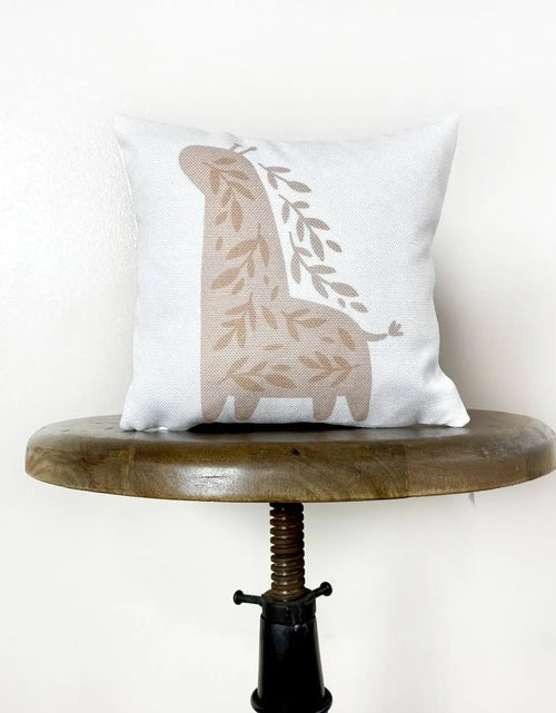 Load image into Gallery viewer, Baby Giraffe | Throw Pillow Cover  | Baby Nursery Decor | Baby Shower Decorations | Nursery Pillow | Gift Ideas by UniikPillows
