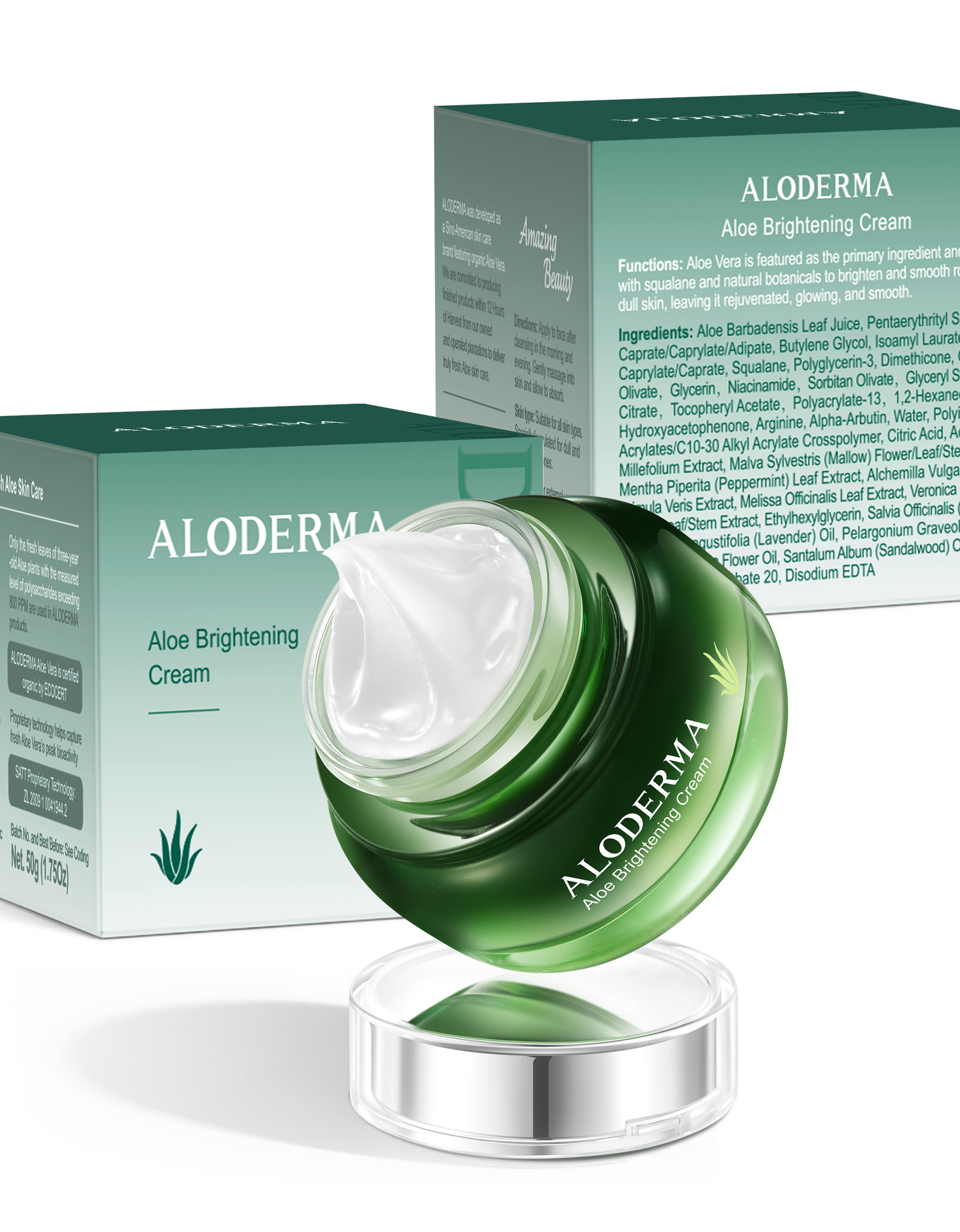 Aloe Brightening Skin Cream by ALODERMA
