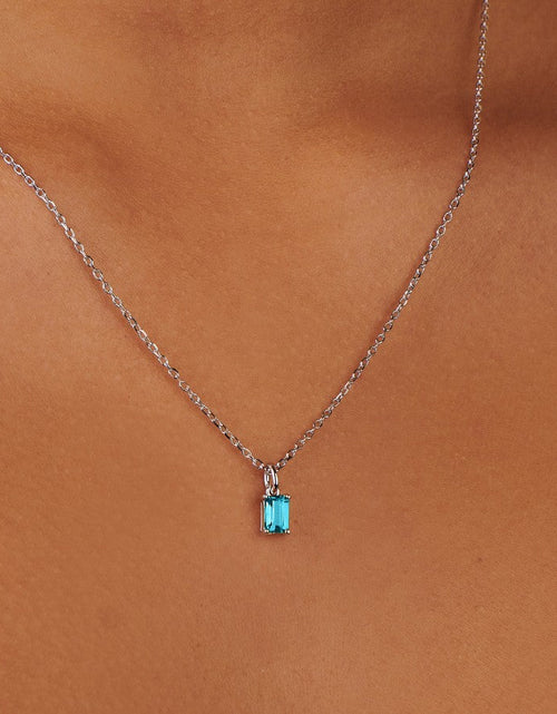 Load image into Gallery viewer, Birthstone Silver Charms by Little Sky Stone
