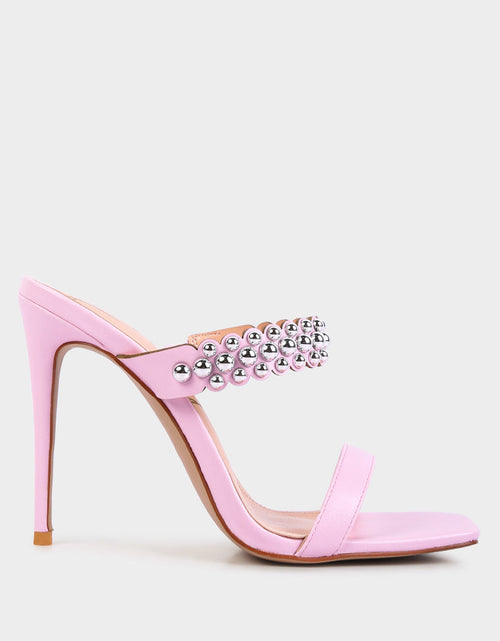 Load image into Gallery viewer, bandy stieletto heel metal stud sandals by London Rag
