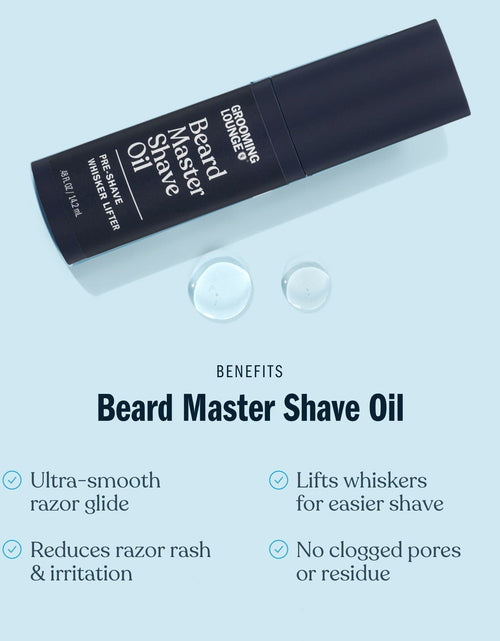 Load image into Gallery viewer, Grooming Lounge Beard Master Shave Oil by Grooming Lounge
