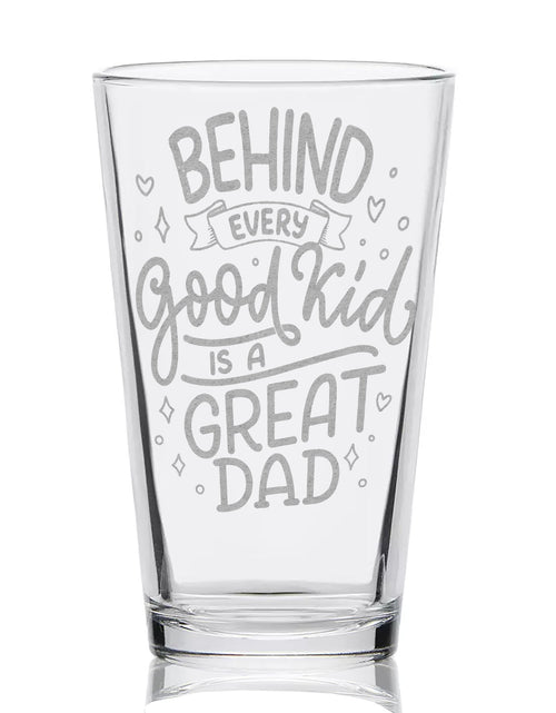 Load image into Gallery viewer, FATHERS &amp; DADS Pint Glasses by LumEngrave

