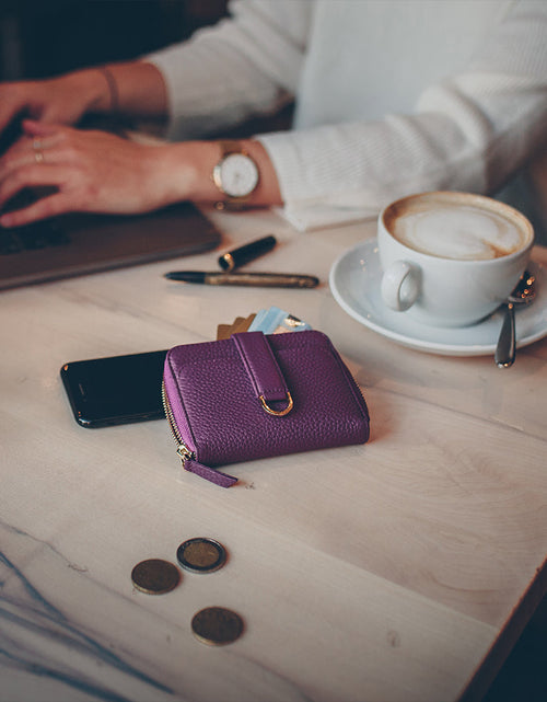Load image into Gallery viewer, BELGRAVIA Zipper Wallet by Vaultskin
