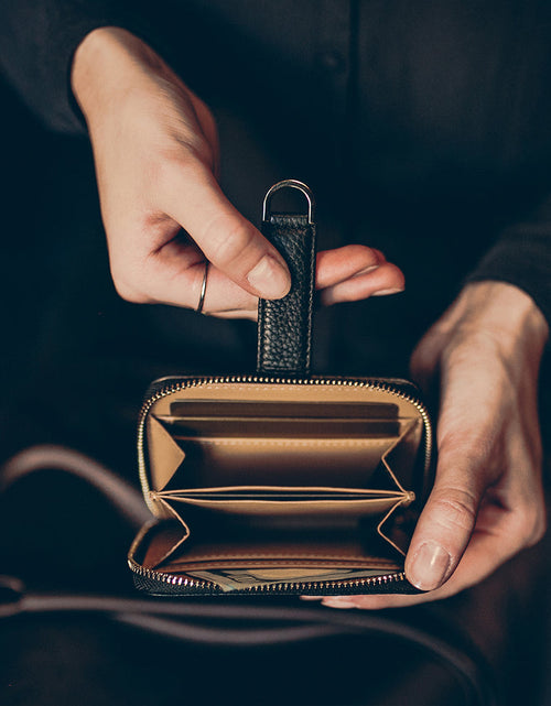 Load image into Gallery viewer, BELGRAVIA Zipper Wallet by Vaultskin
