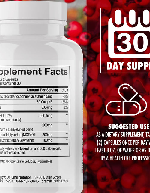 Load image into Gallery viewer, Berberine Plus by Dr Emil Nutrition

