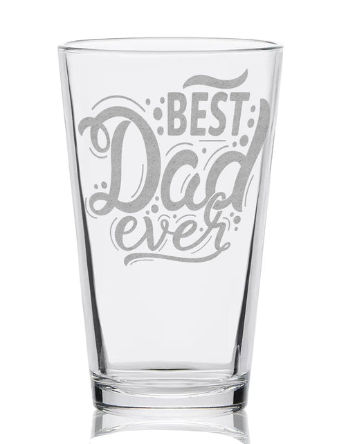 Load image into Gallery viewer, FATHERS &amp; DADS Pint Glasses by LumEngrave

