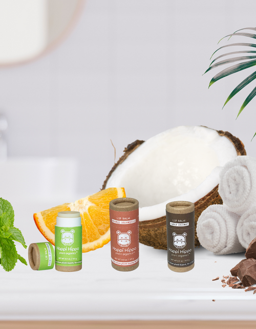 Load image into Gallery viewer, Vegan Lip Balm Trios by Hippotanicals
