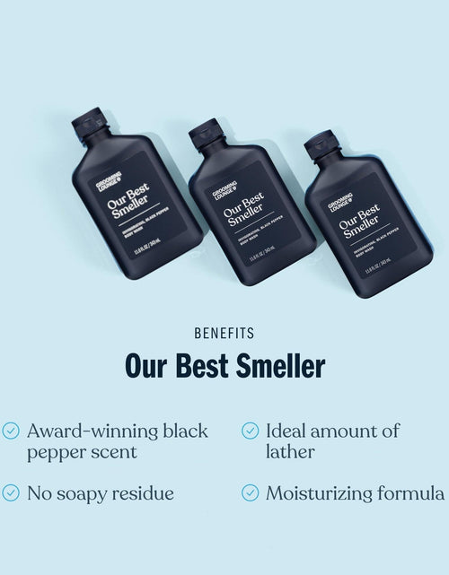 Load image into Gallery viewer, Grooming Lounge Our Best Smeller Body Wash - 3 Pack (Save $9) by Grooming Lounge
