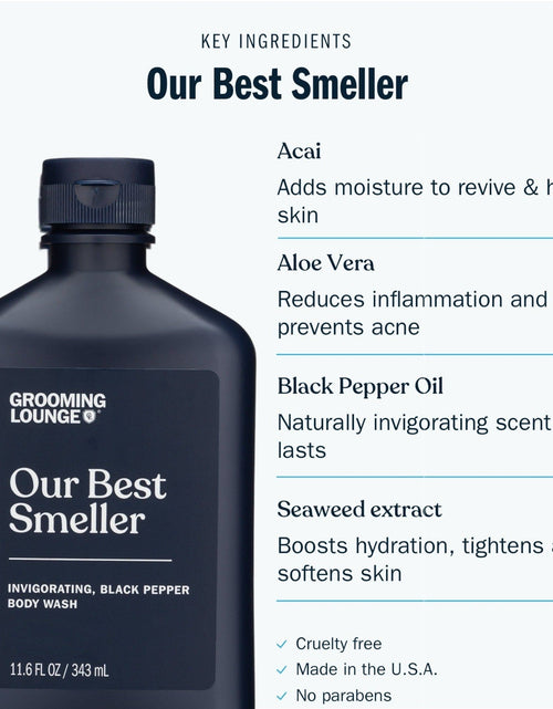 Load image into Gallery viewer, Grooming Lounge Our Best Smeller Body Wash - 3 Pack (Save $9) by Grooming Lounge
