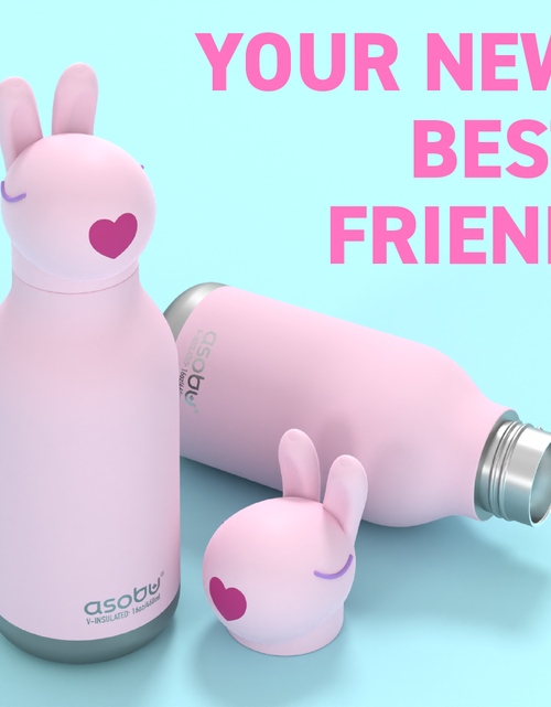 Load image into Gallery viewer, Bunny Bestie Bottle by ASOBU®
