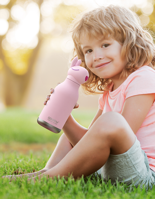 Load image into Gallery viewer, Bunny Bestie Bottle by ASOBU®
