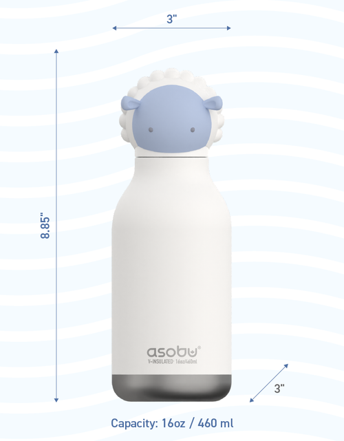Load image into Gallery viewer, Sheep Bestie Bottle by ASOBU®
