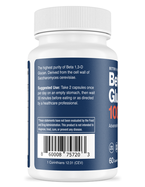 Load image into Gallery viewer, Beta Glucan 100 by Better Way Health
