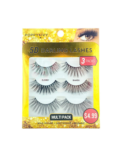 Load image into Gallery viewer, ABSOLUTE Poppy &amp; Ivy 5D Darling Lashes (3-Pack) - Bianca
