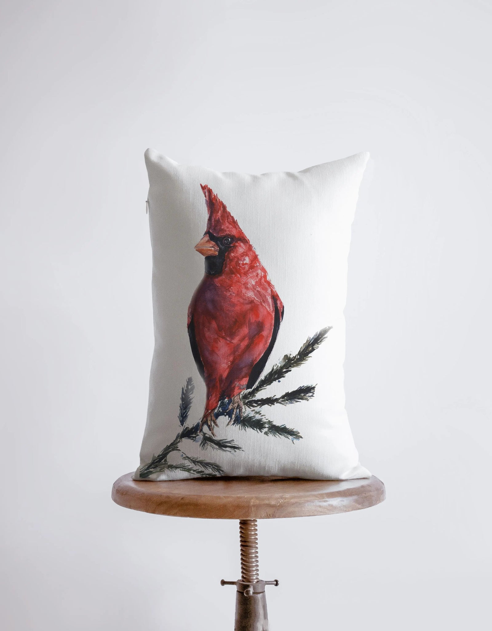 Bird | Cardinal | Red Cardinal | Pillow Cover | Throw Pillow | 12x18 |  Bird Lover | Cardinal Gifts | Gifts for her | Decor | Accent Pillow by UniikPillows