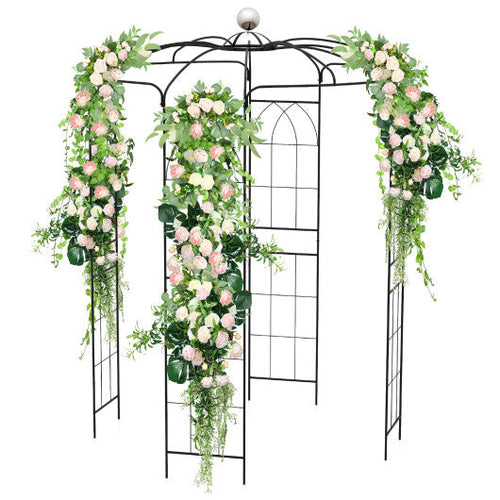 Load image into Gallery viewer, Birdcage Shape Gazebo for Climbing Plants and Wedding Ceremony Decoration
