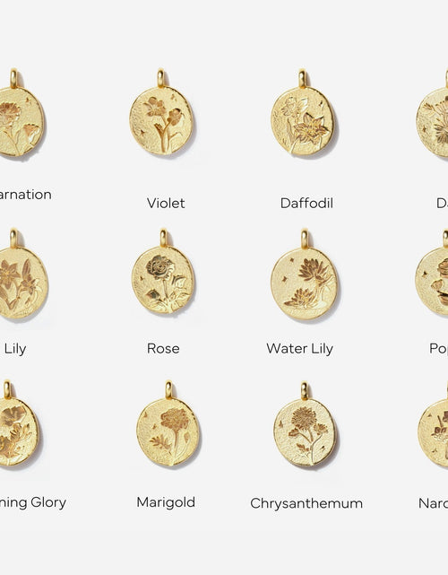 Load image into Gallery viewer, Violet Birth Flower Necklace - Feb by Little Sky Stone
