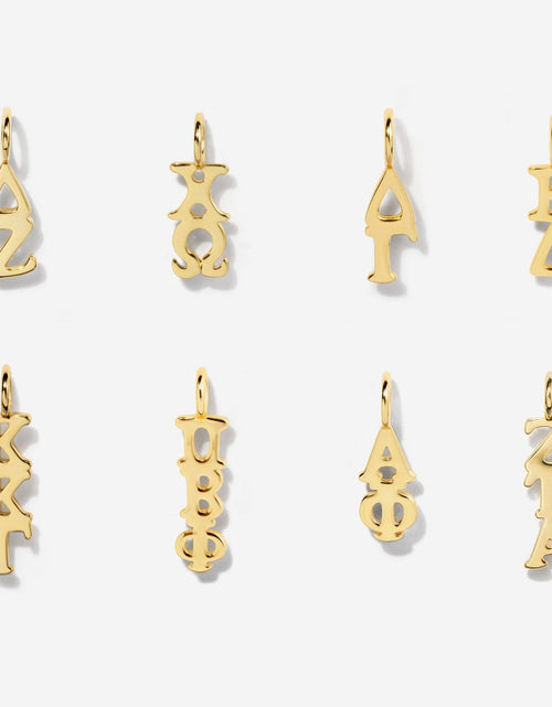 Load image into Gallery viewer, Sorority Charm Necklace by Little Sky Stone
