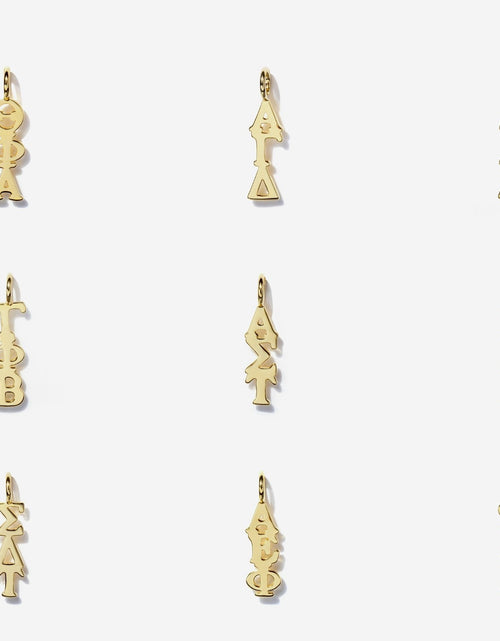 Load image into Gallery viewer, Sorority Charm Necklace by Little Sky Stone
