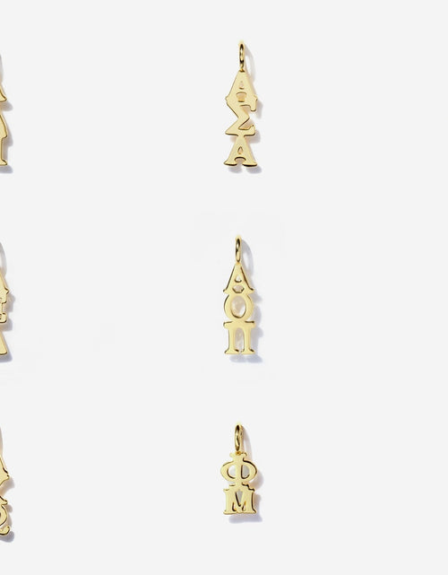 Load image into Gallery viewer, Sorority Charm Necklace by Little Sky Stone
