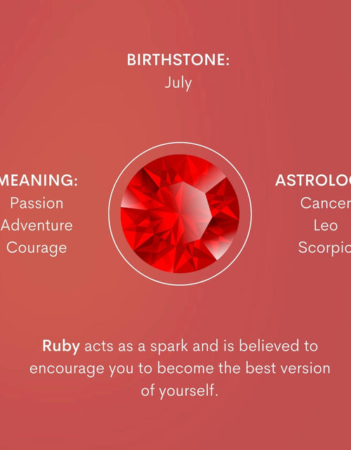 Load image into Gallery viewer, Birthstone Necklace - July by Little Sky Stone
