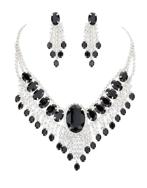 Load image into Gallery viewer, Glass Stone Ephemeral Wings Necklace by Madeline Love
