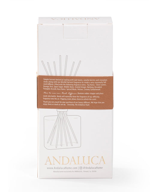 Load image into Gallery viewer, Blissful Harvest Reed Diffuser by Andaluca Home
