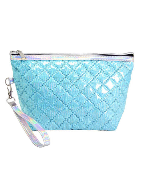 Load image into Gallery viewer, Quilted Shiny Puffer Pouch Bag by Madeline Love
