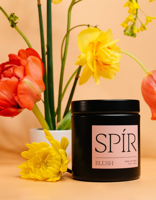 Load image into Gallery viewer, Blush – 9 oz Candle by Spír Candle Co.
