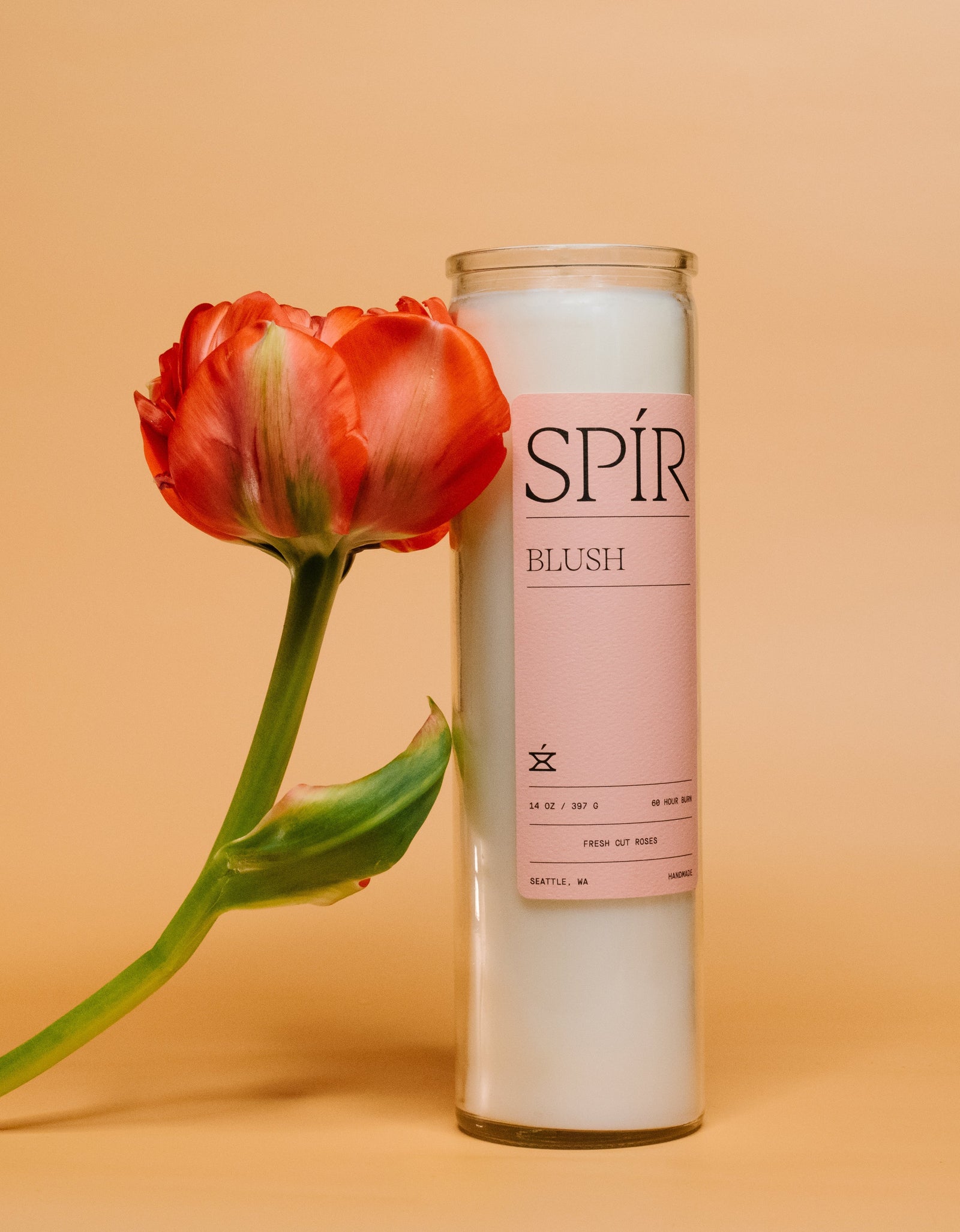Blush – 14 oz Candle by Spír Candle Co.