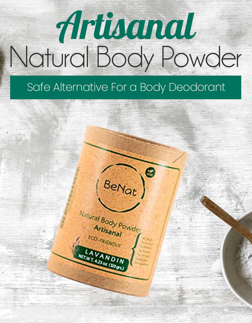 Load image into Gallery viewer, All-Natural Body Powder. Eco-Friendly. by BeNat
