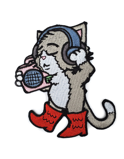 Load image into Gallery viewer, Boots and Cats Patch by Kolorspun
