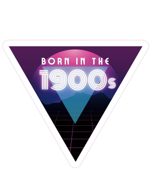 Load image into Gallery viewer, Born in the 1900s Gen X Millennial Sticker | Phone Water Bottle Vinyl Decals | 3 Pack by The Bullish Store
