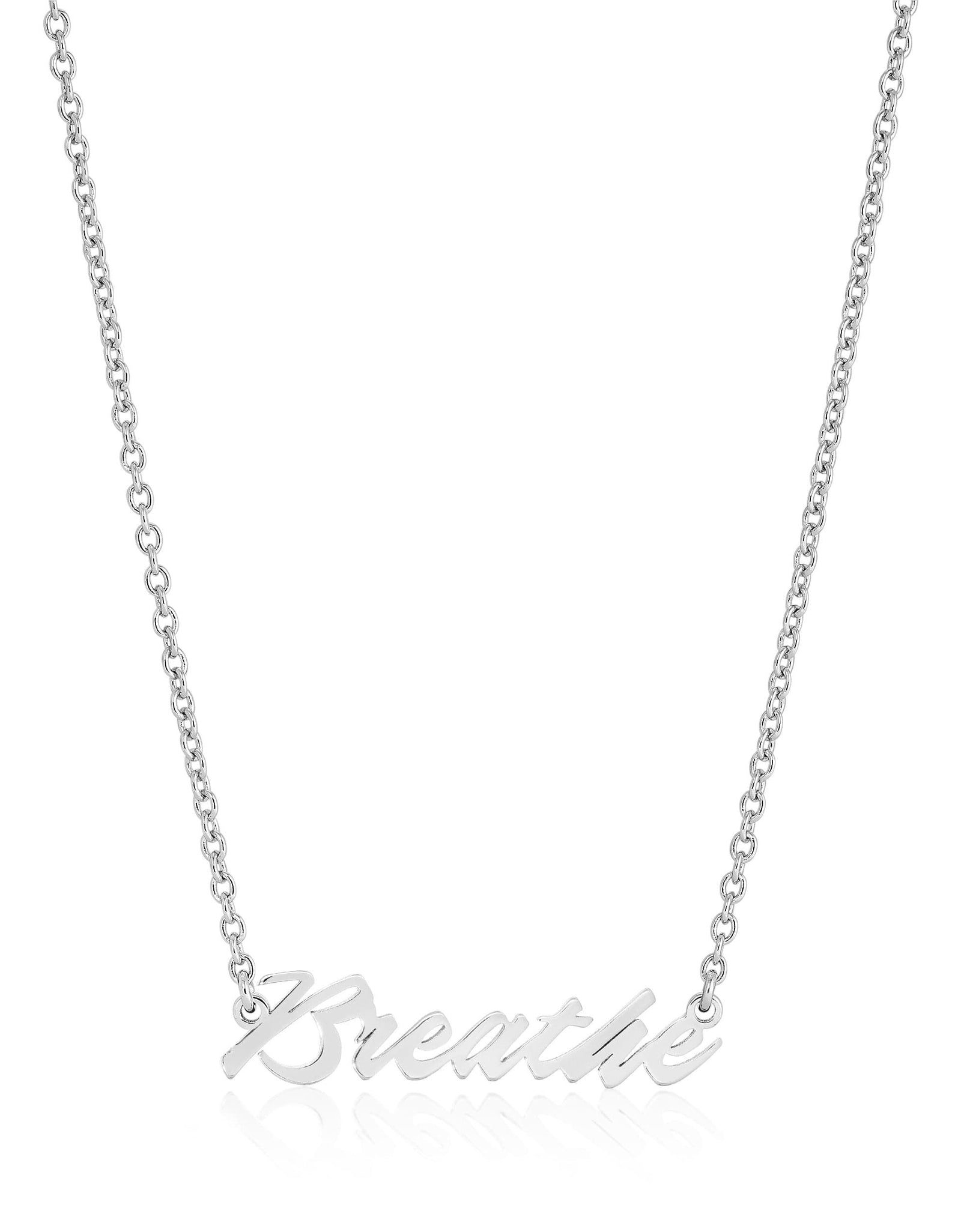 Breathe Necklace by eklexic jewelry