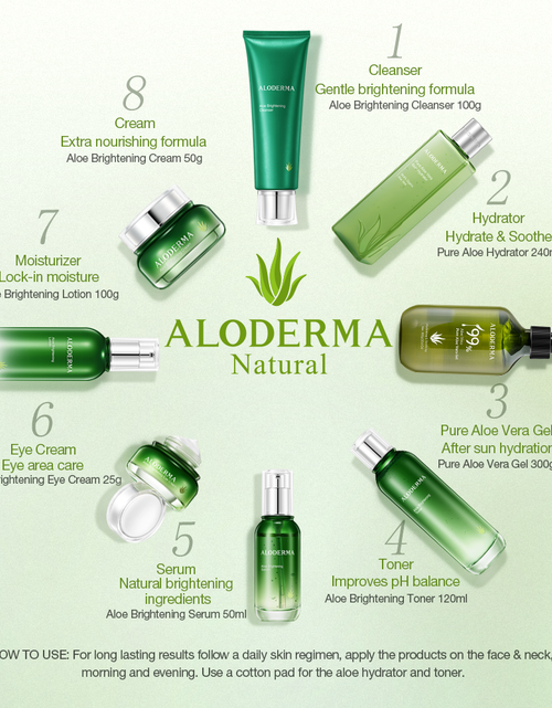 Load image into Gallery viewer, Aloe Brightening Skin Cream by ALODERMA
