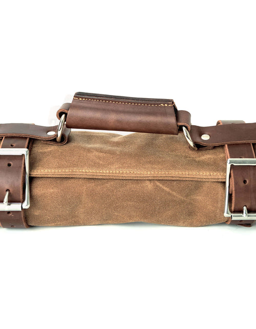Load image into Gallery viewer, Canvas Tool Roll by Lifetime Leather Co
