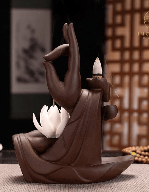 Load image into Gallery viewer, Buddha Incense Burner by incenseocean
