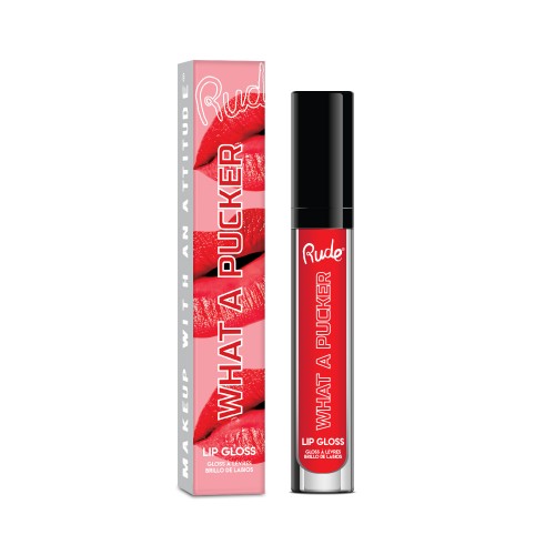 Load image into Gallery viewer, RUDE What A Pucker Lip Gloss - Bull Spit
