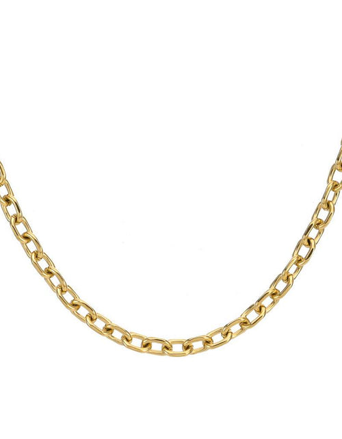 Load image into Gallery viewer, C007G B.Tiff Gold Cable Link Chain Necklace by B.Tiff New York
