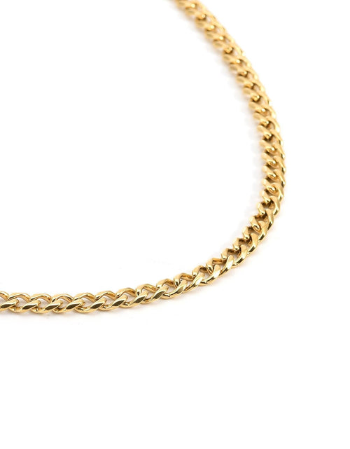 Load image into Gallery viewer, C014G B.Tiff Gold Curb Link Chain Necklace by B.Tiff New York
